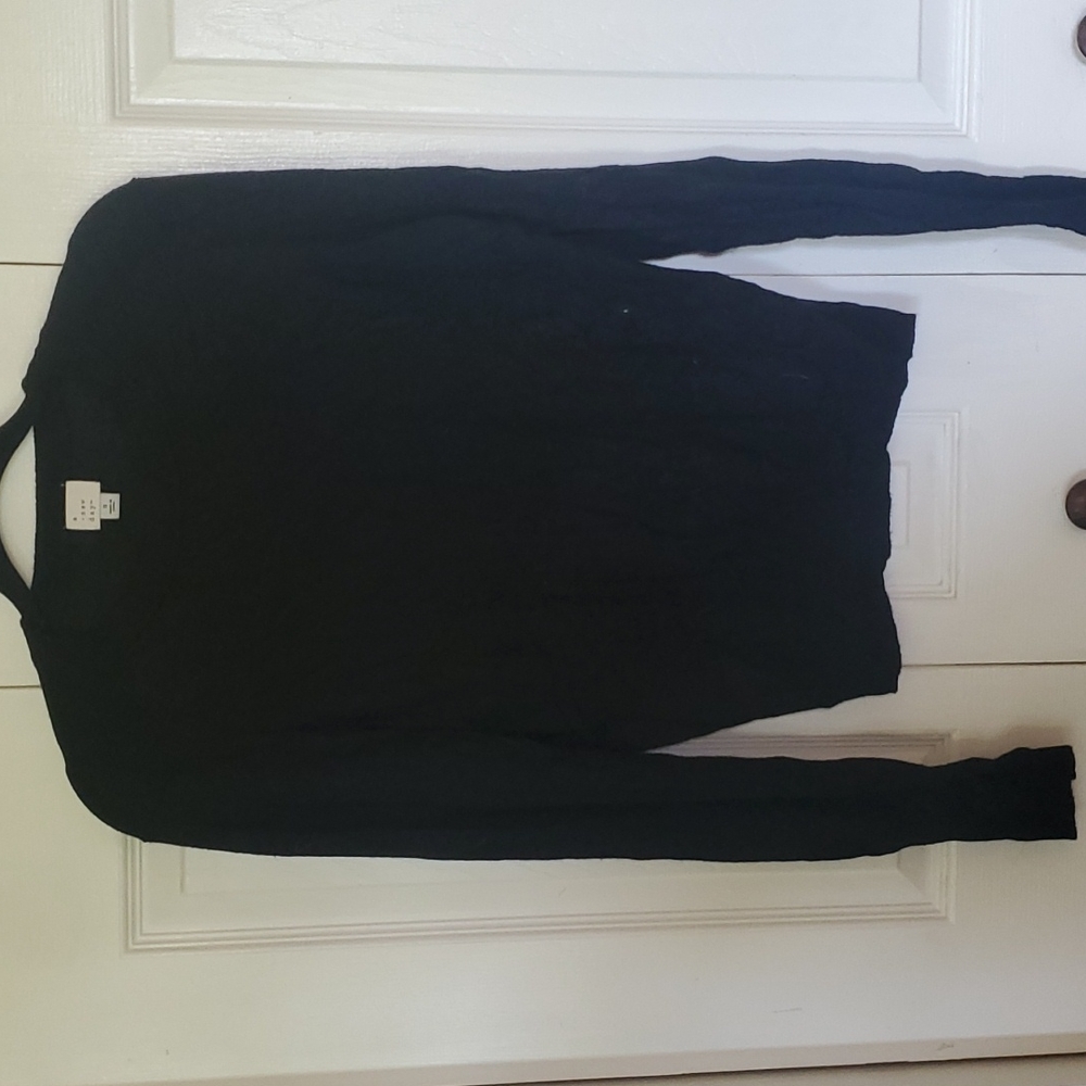 A New Day light weight black knit sweater